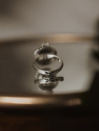 Image 2 of Sterling Silver Labradorite Ring – UK Size N