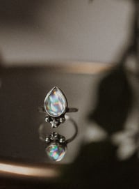 Image 1 of Sterling Silver Celestial Ring – UK Size R