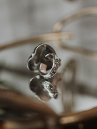 Image 3 of Sterling Silver Pool Ball Ring – UK Size O 1/2 