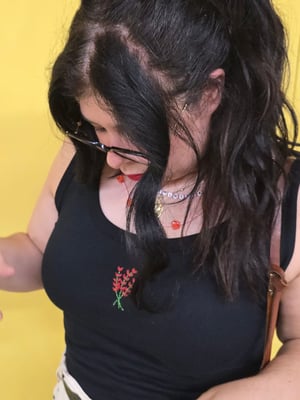 Camiseta tirantes ramito