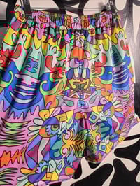 Image 2 of Guice Geometric Rainbow Realms Basketball Shorts