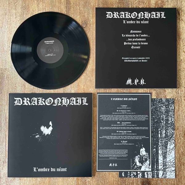 Image of DRAKONHAIL - L'ombre du néant LP