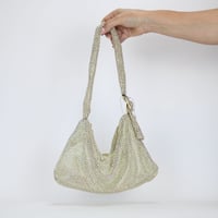 Image 4 of Inc International Concepts Diamond Mini Soft Shoulder Bag - Gold