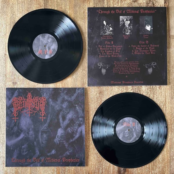 Image of MUVITIUM - Through the veil of medieval prophecies LP