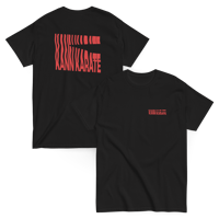 Image 1 of Red Swirl Unisex Klassik T-Shirt