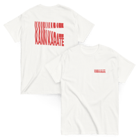 Image 2 of Red Swirl Unisex Klassik T-Shirt