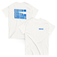 Image 1 of Blue Swirl Unisex Klassik T-Shirt