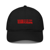Image 1 of Red Swirl Organic Dad Hat