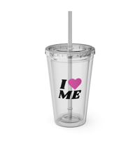 Sunsplash Tumbler with Straw -