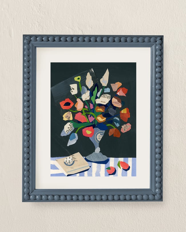 Still Life w/ Poppies ~ 8x10 giclée print