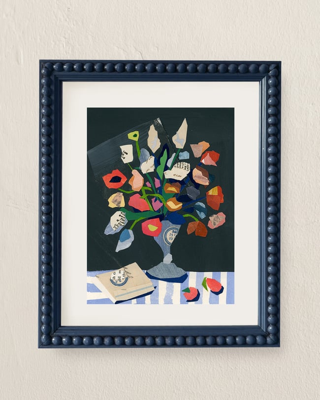 Still Life w/ Poppies ~ 8x10 giclée print