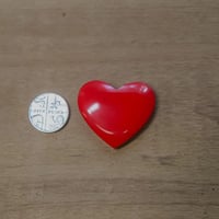 Image 1 of Red heart Cabochon