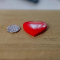 Image 4 of Red heart Cabochon