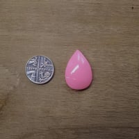 Image 3 of Pink tear drop Cabochons