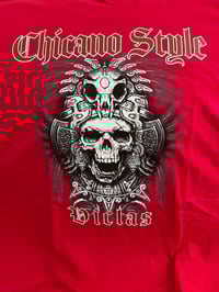 Image 2 of Chicano Style Vicla Aztec Long Sleeve Tshirt