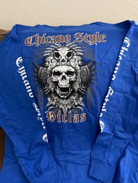 Image 3 of Chicano Style Vicla Aztec Long Sleeve Tshirt