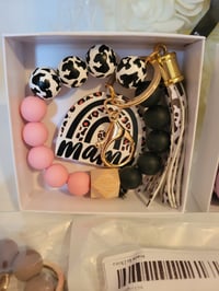 Image 3 of MAMA Silicone Beaded Wristlet