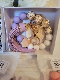 Image 2 of MAMA Silicone Beaded Wristlet