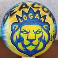 Image of Airbrushed Basketball, Custom Graphics designs