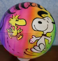 Image of Custom Airbrush Basketball, Basketball ART, Custom Half Ball or Full Ball Designs