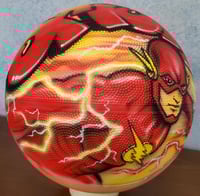 Image of Custom Airbrush Basketball, Basketball ART, Custom Half Ball or Full Ball Designs