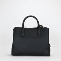 Image 2 of Nine West Brooklyn Jet Set Satchel Bag - Black