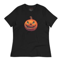 Image 5 of Women's Relaxed T-Shirt - Classic Jack O Lantern