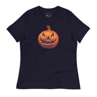 Image 6 of Women's Relaxed T-Shirt - Classic Jack O Lantern