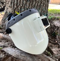 Image 1 of Grey Leather Sugar Scoop