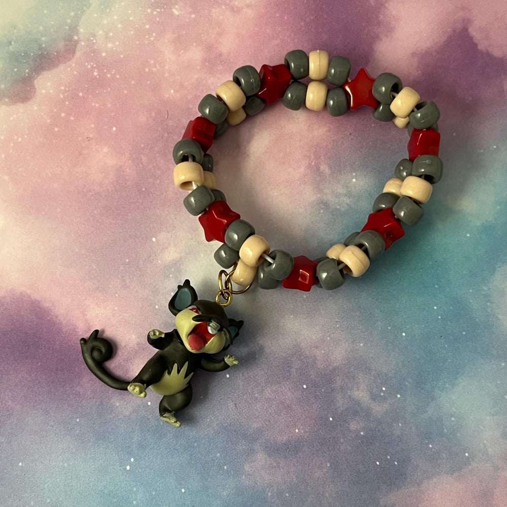 Image of Pokemon Figure Kandi Cuff Bracelet