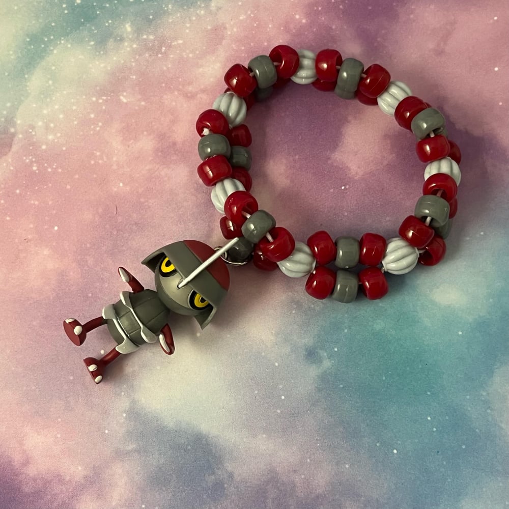 Image of Pokemon Figure Kandi Cuff Bracelet