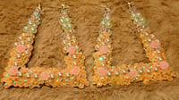 Orange Theme Junk Earrings 
