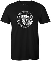 Tir Na Nog Irish Pub Tee - B&W logo
