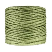 Peridot Green S-Lon Tex 400 Multi Filament Cord Knotting Stringing Beading Macrame One Spool 35 yard
