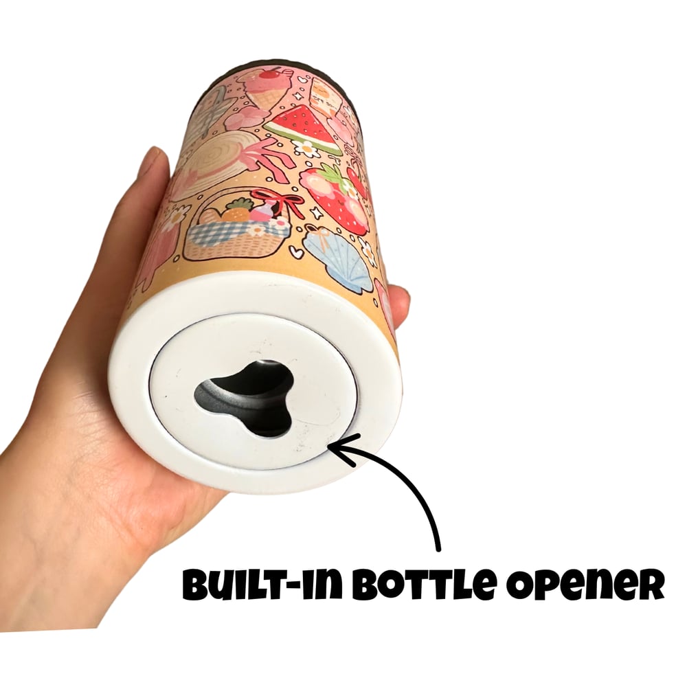 Image of Summer Beach Vibes 4in1 Can Cooler/Tumbler🏖️
