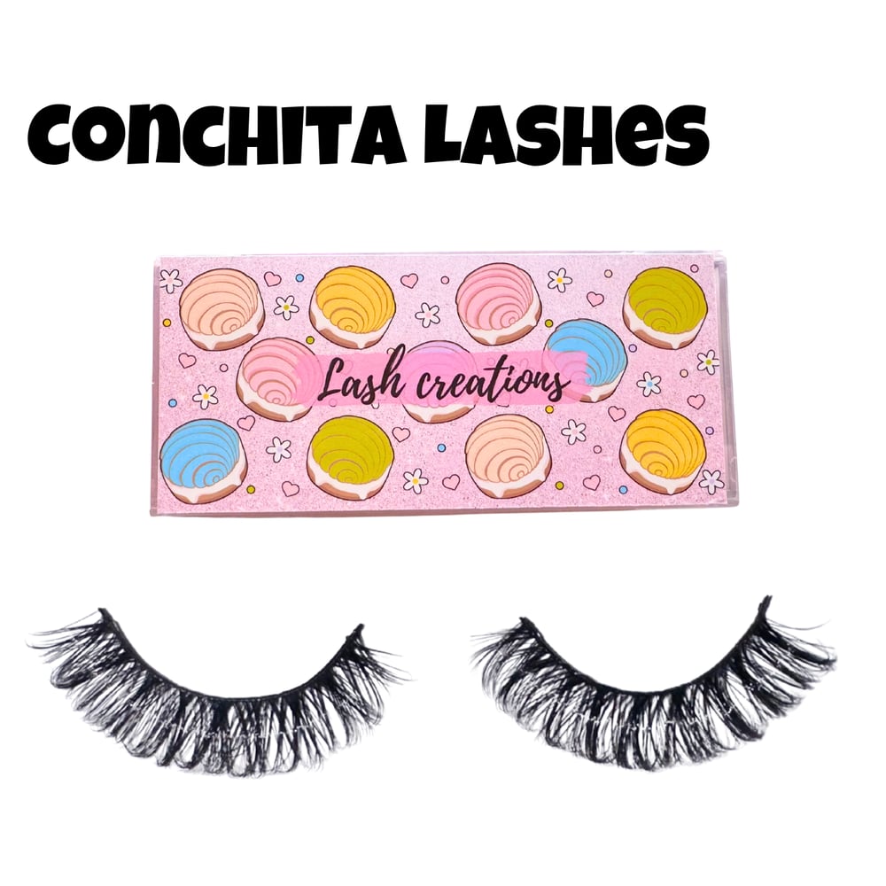 Image of Conchita 17oz Glass Mug & Lashes💖 (Bundle or Individual Options Available)