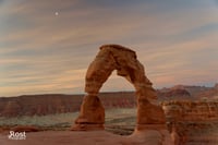 Moon Over Delicate Arch (0009)