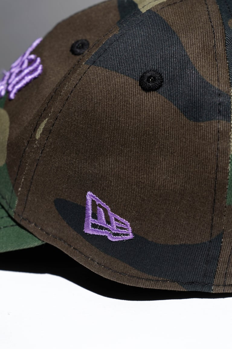 9Twenty Cap - Woodland Camo Image 3