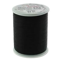 Black Nozue Sonoko Nylon Japanese Beading Thread 110 yards 100 meters