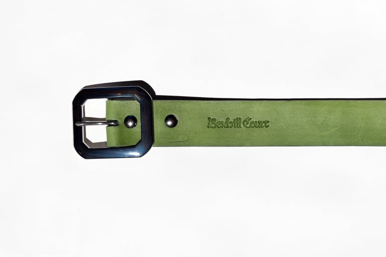 Clipped Corner Belt - Green Image 2