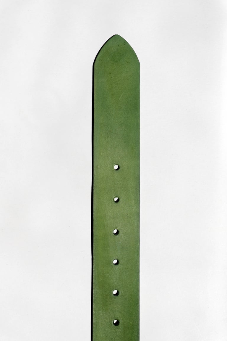 Clipped Corner Belt - Green Image 3