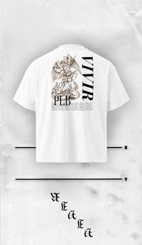 Image 1 of Vivir Unisex Oversized High Neck T-Shirt