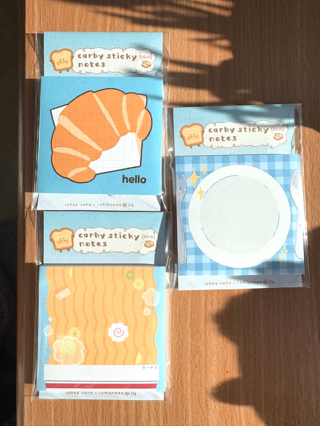 Carby Sticky Notes  1