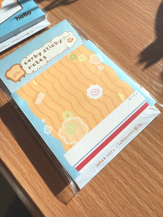 Carby Sticky Notes  1