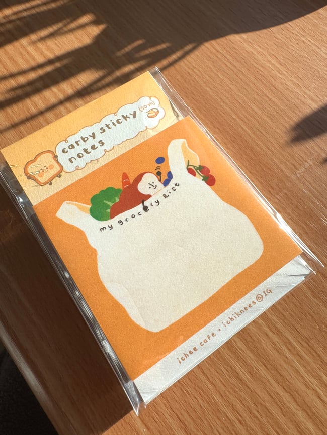 Carby Sticky Notes 2