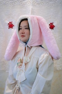 Pastel Pink Rabbit Hat