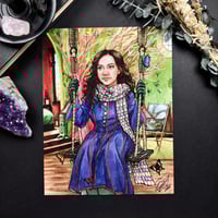 Image 2 of Penelope Watercolor Print