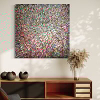 Image 8 of 'Sanctus universum V' - 122x122cm