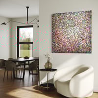 Image 9 of 'Sanctus universum V' - 122x122cm