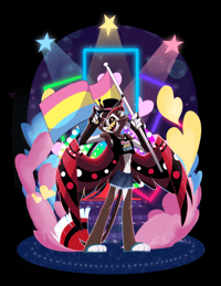 Husk Pride Standee Designed by @Luclipse85